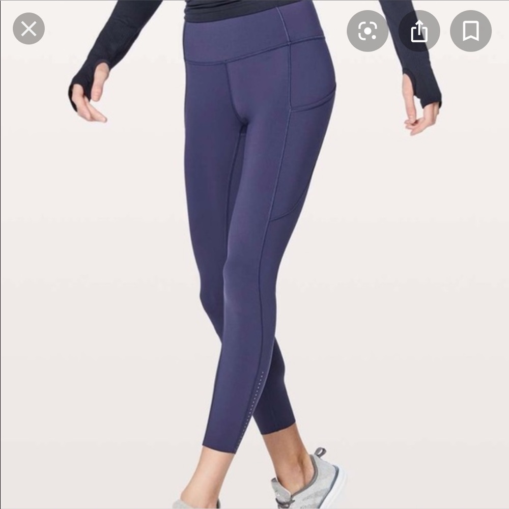 Lululemon fast n free leggings 7/8
